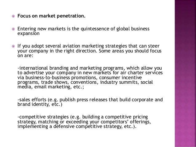 global marketing company objectives of global marketing